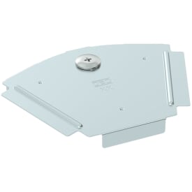 100mm Låg 45° Bøjning Zink/Aluminium, Double Dip RBD 45 100 DD