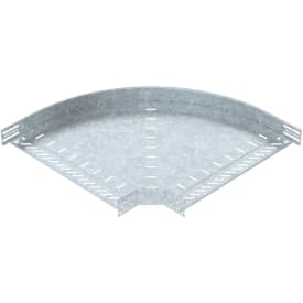 500mm 90° Bøjning Varmgalvaniseret RB 90 650 FT