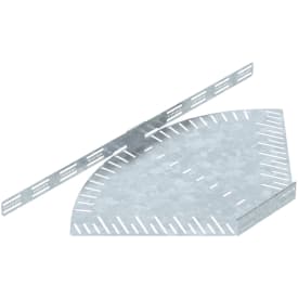 500mm 0-90° Variabel Bøjning Varmgalvaniseret RB W 650 FT