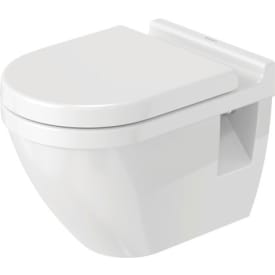 Duravit Starck 3 væghængt toilet, hvid
