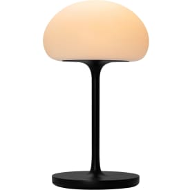 Nordlux Sponge genopladelig udendørs bordlampe, sort