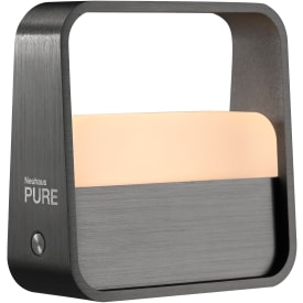 Pure GO akku transportabel LED lampe, antracit