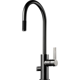 Tapwell Arman ARM885 köksblandare, diskmaskinsavstängning, svart krom