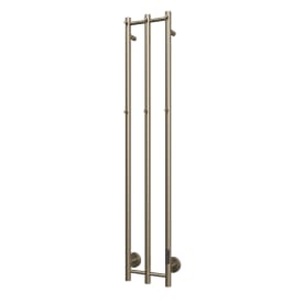 TVS Plus 3 handdukstork, 28x150 cm, borstat guld