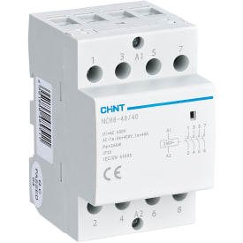 Schneider Chint NCH8-40/40 Modulkontaktor, 230V, 4 slutte, 40A