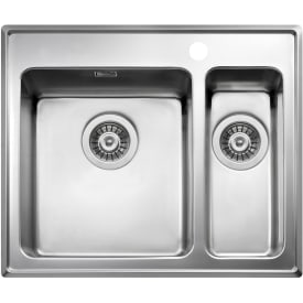 Intra Omnia 60SHLF køkkenvask, 59,5x51 cm, rustfrit stål