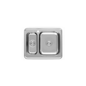 Intra Nivis NIV62SHRF køkkenvask, 62x51,5 cm, rustfrit stål