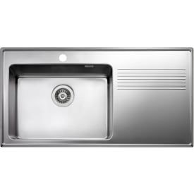 Intra Omnia 97SXLF køkkenvask, 97x51 cm, rustfrit stål