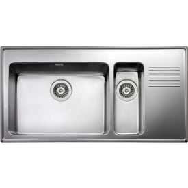 Intra Omnia 97SXHLF køkkenvask, 97x51 cm, rustfrit stål