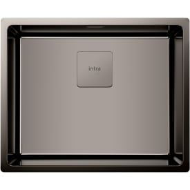 Intra FlexLinea 5040-TITAN køkkenvask, 54x44 cm, sort krom