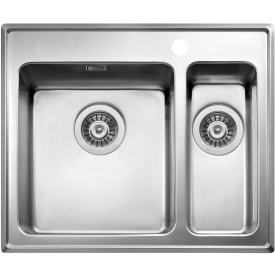 Intra Omnia 60SHRF køkkenvask, 59,5x51 cm, rustfrit stål