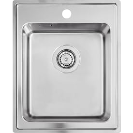 Intra Omnia 42SF køkkenvask, 41,5x51 cm, rustfrit stål