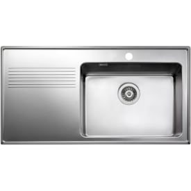 Intra Omnia 97SXRF køkkenvask, 97x51 cm, rustfrit stål