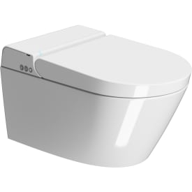 GSI WClean douchetoilet, uden skyllekant, rengøringsvenlig, hvid