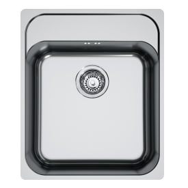 Franke SRX køkkenvask, 43x51 cm, poleret rustfrit stål