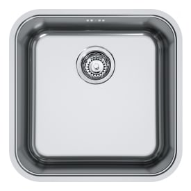 Franke SRX køkkenvask, 44,1x44,1 cm, poleret rustfrit stål
