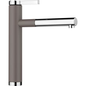 Blanco Linee-S køkkenarmatur, udtrækstud, grå/krom