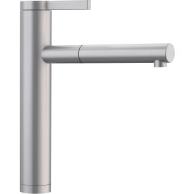 Blanco Linee-S köksblandare, utdragbar pip, stål