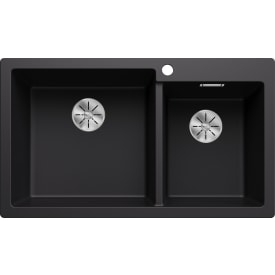 Blanco Pleon 9 UXI køkkenvask, 86x50 cm, sort