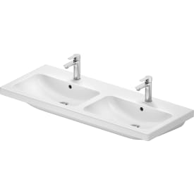 Duravit D-Code tvättställ, 120x48 cm, vit