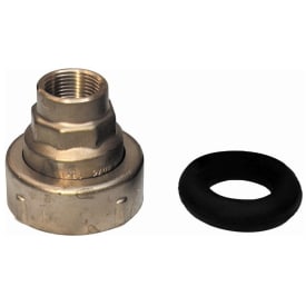 Isiflo murgennemføring 32 mm. x 1" med muffe - med 2" omløber