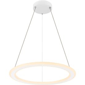 SLV One Flat pendel, hvid