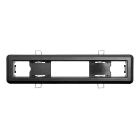 ADLER Exit Sign semi-indbygningsramme sort