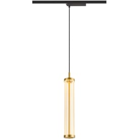 SLV Quimera 1F skinnependel, børstet messing