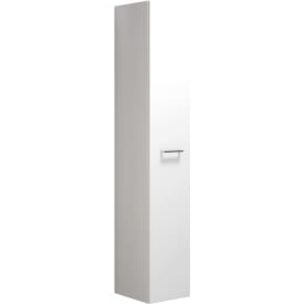 Dansani Mido+ høyskap, 30x172,8 cm, høyre, hvit høyglans