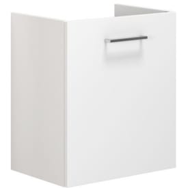 Dansani Mido+ underskab, 50x35 cm, venstre, mat hvid