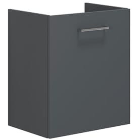 Dansani Mido+ underskab, 50x35 cm, højre, mat grå