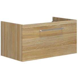 Dansani Mido+ tvättställsunderskåp, 80x44 cm, ek