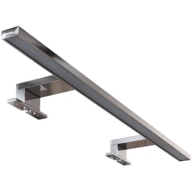 Dansani Mido+ Libra spejllampe, krom, 60 cm