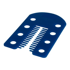 Fixbrik afstandsbrik, 75x45x1mm, blå, 300stk.