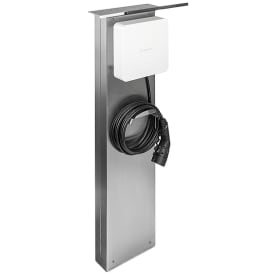 Wallbox stander med tag for 1 Wallbox rustfri stål VA2, SF1 WSD