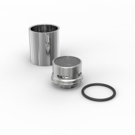 Quooker Fusion perlatorhus, krom