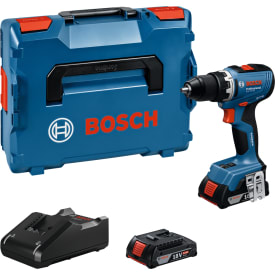 Bosch bore-/skruemaskine GSR 18V-65, 2x18 V/5,0 Ah, L-BOXX