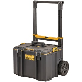 DeWalt DXL Thoughsystem 2.0 verktygslåda, stor, med hjul og teleskophåndtag