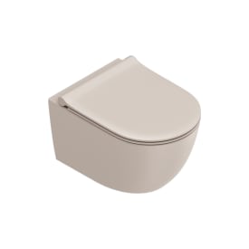 Catalano Sfera 50 væghængt toilet, uden skyllekant, lysbeige