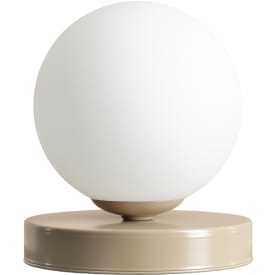 Aldex Ball bordlampe, beige, Ø17 cm