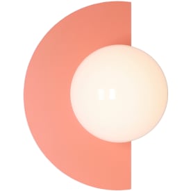 Aldex Loop vegglampe, korall