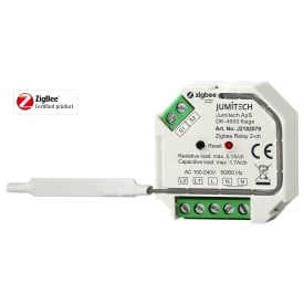 Trådløs zigbee 3.0 relæ modul med 2-kanal 2 x 5A/250VAC