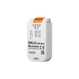 Dali-2 computer USB interface med indbygget Dali ps30ma