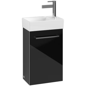 Villeroy & Boch Avento Vanity underskab, 33,6x23,2 cm, venstre, sort