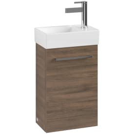 Villeroy & Boch Avento Vanity underskab, 33,6x23,2 cm, venstre, brun eg