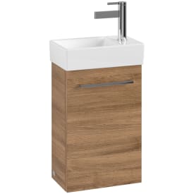 Villeroy & Boch Avento Vanity underskab, 33,6x23,2 cm, venstre, mørk eg