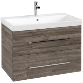 Villeroy & Boch Avento A891 underskab, 77,6x48,2 cm, grå eg