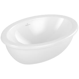 Villeroy & Boch Loop & Friends servant for nedfelling, 50,5x36 cm, med CeramicPlus, hvit