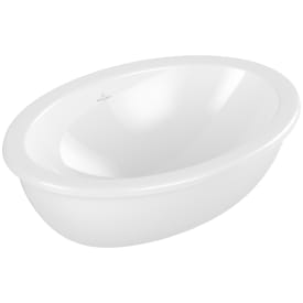 Villeroy & Boch Loop & Friends servant for nedfelling, 66x47 cm, med CeramicPlus, hvit