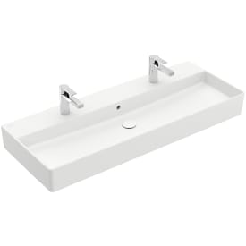 Villeroy & Boch Memento møbelservant, 120x47 cm, med CeramicPlus, hvit